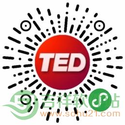 TED英语演讲视频小程序二维码