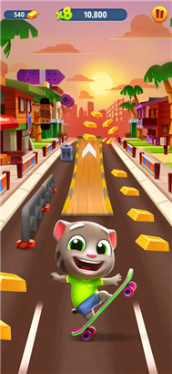 汤姆猫跑酷安卓版手机游戏下载